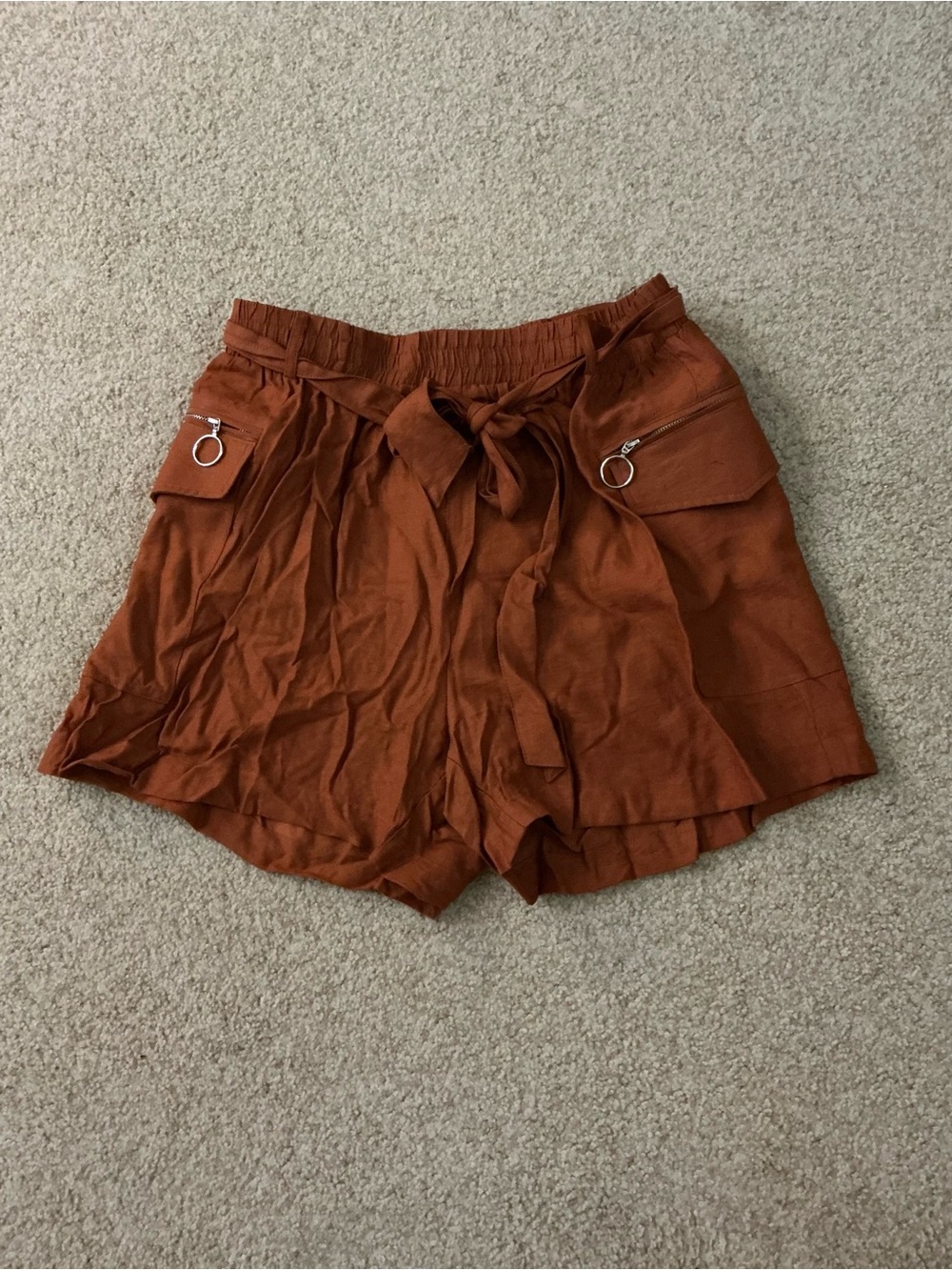 HYFVE Cargo Shorts in Brown Size Large